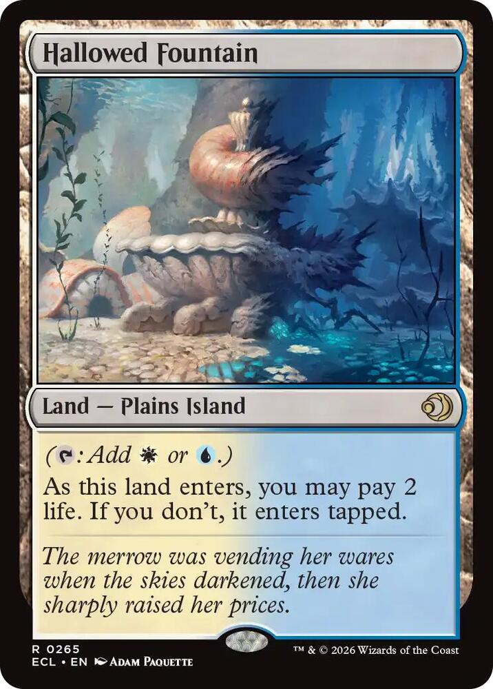 Hallowed Fountain - 265 - rare