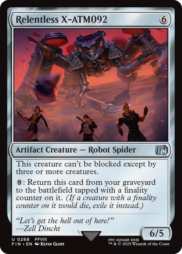 Relentless X-ATM092 - 268 - uncommon