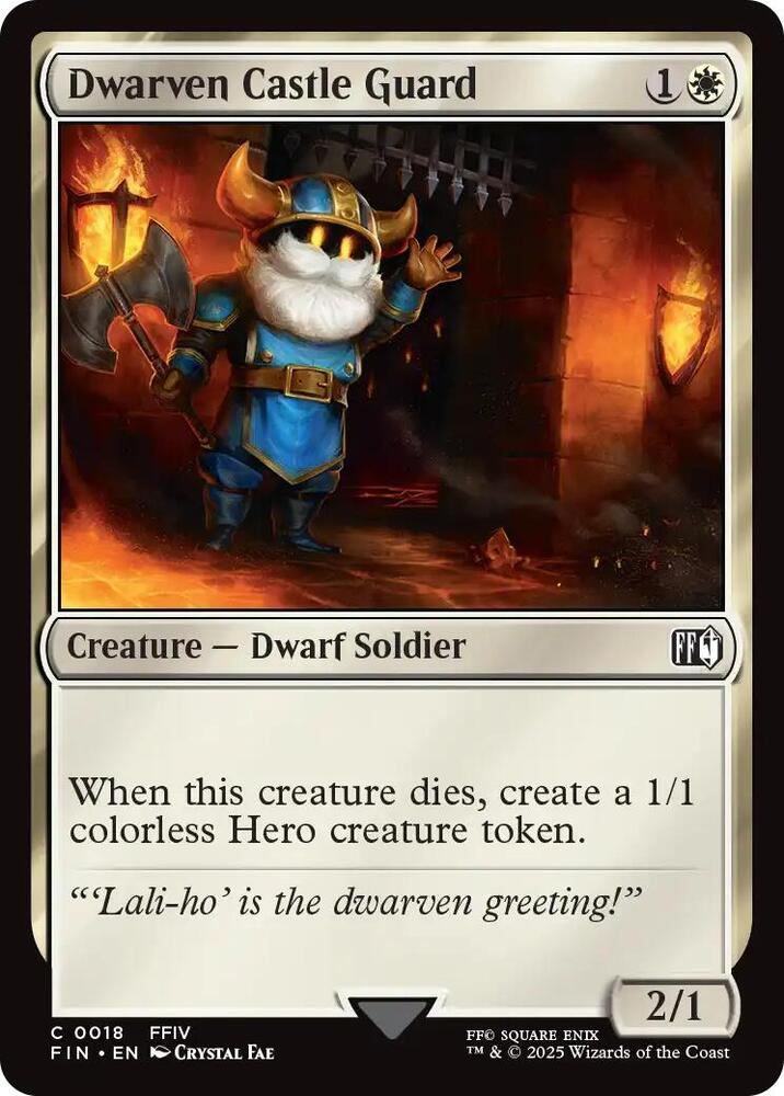 Dwarven Castle Guard - 18 - common
