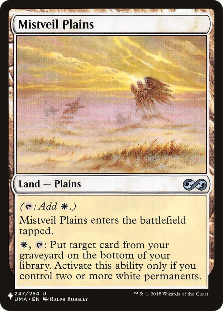 Mistveil Plains - UMA-247 - uncommon