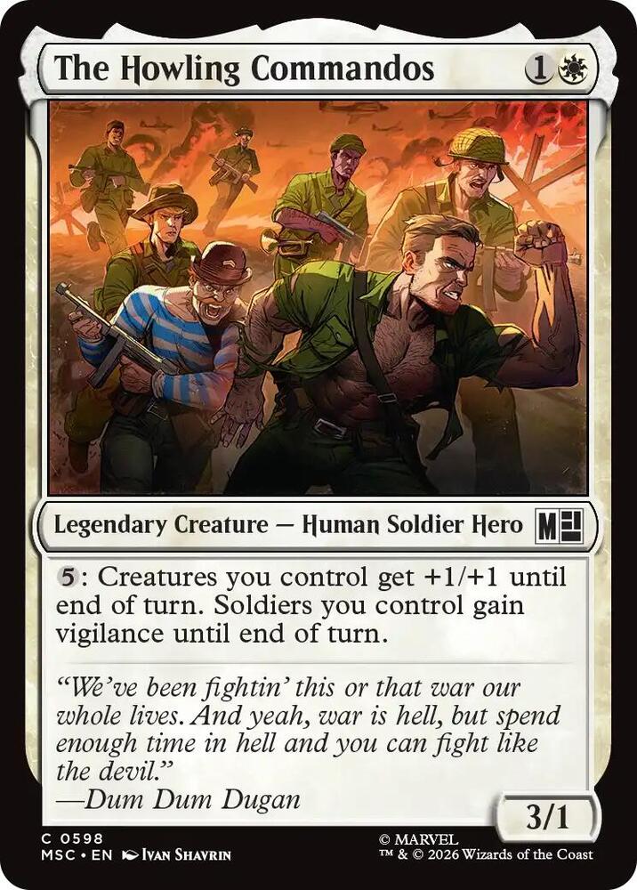 The Howling Commandos - 598 - common
