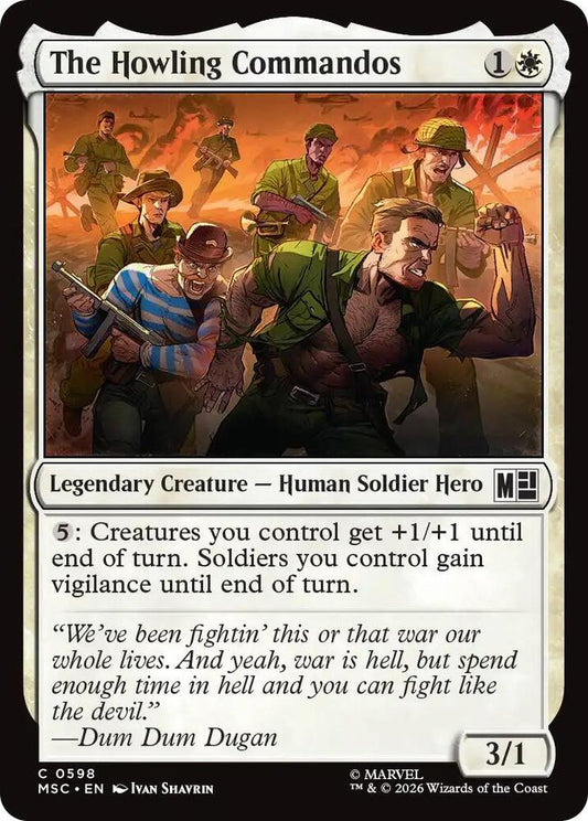 The Howling Commandos - 598 - common