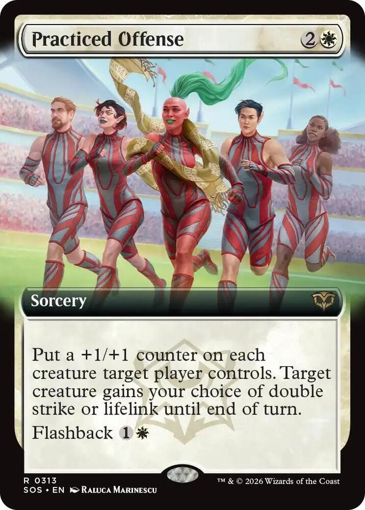 Practiced Offense - 313 - rare