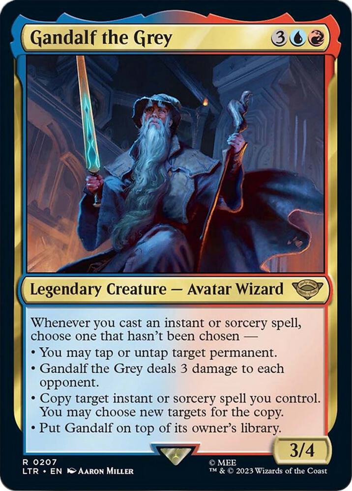 Gandalf the Grey - 207 - rare