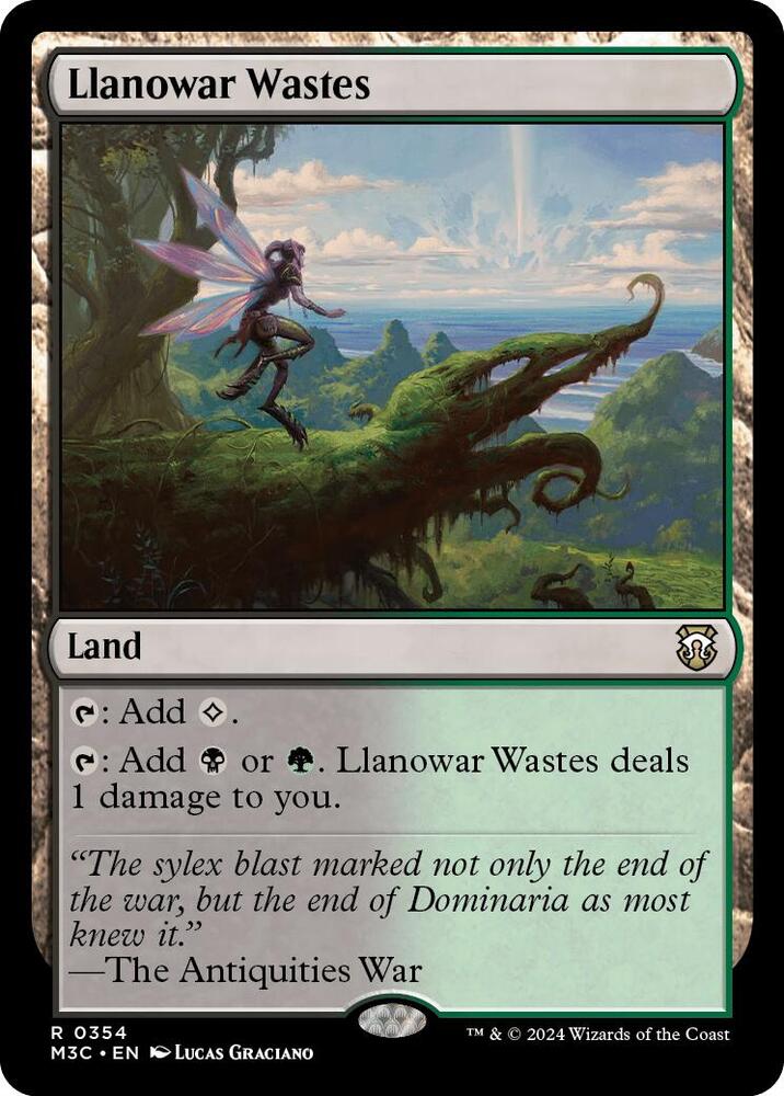 Llanowar Wastes - 354 - rare
