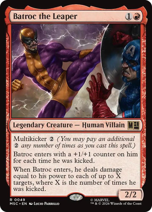 Batroc the Leaper - 49 - rare