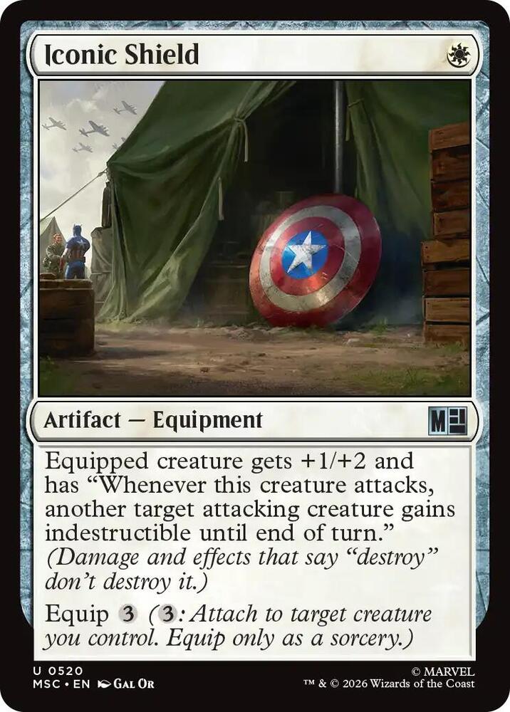 Iconic Shield - 520 - uncommon