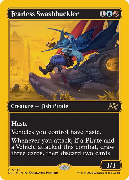Fearless Swashbuckler - 481 - rare