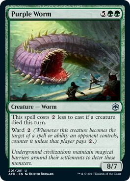 Purple Worm - 201 - uncommon