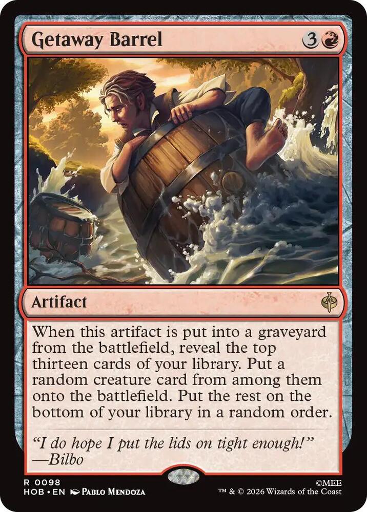 Getaway Barrel - 98 - rare