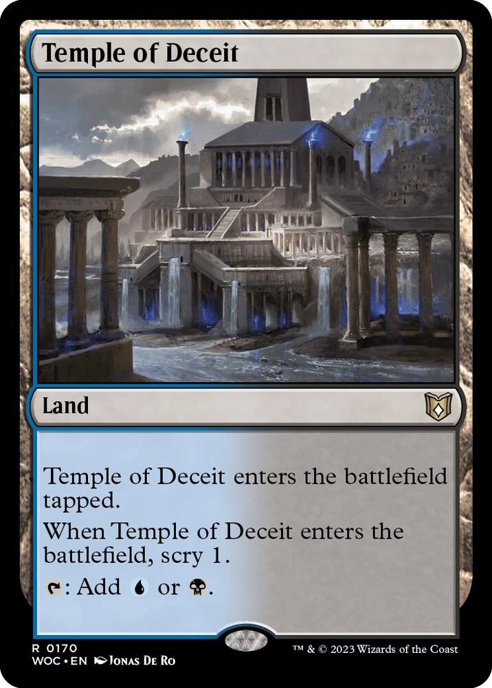 Temple of Deceit - 170 - rare
