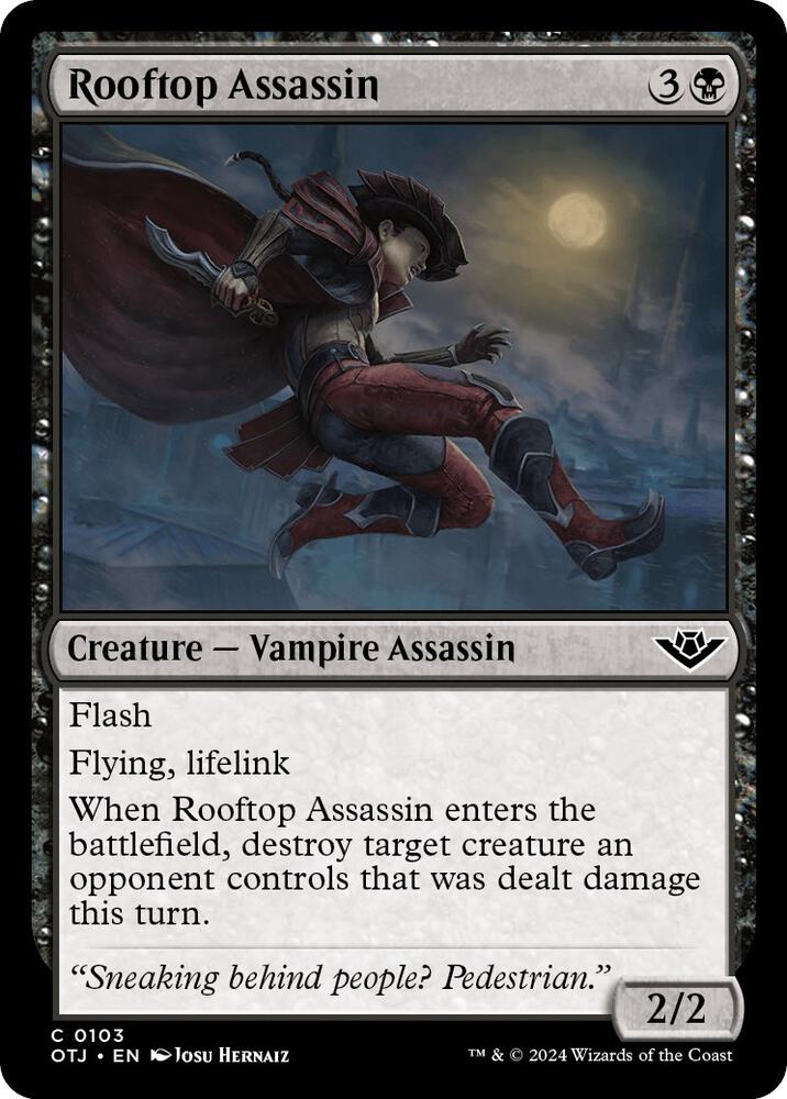 Rooftop Assassin - 103 - common