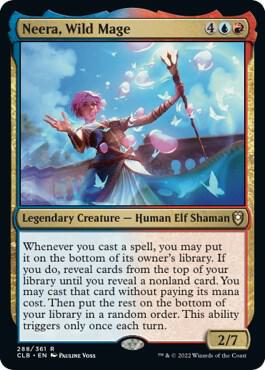 Neera, Wild Mage - 288 - rare