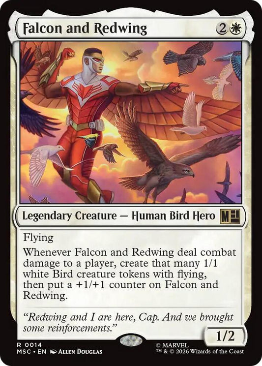 Falcon and Redwing - 14 - rare