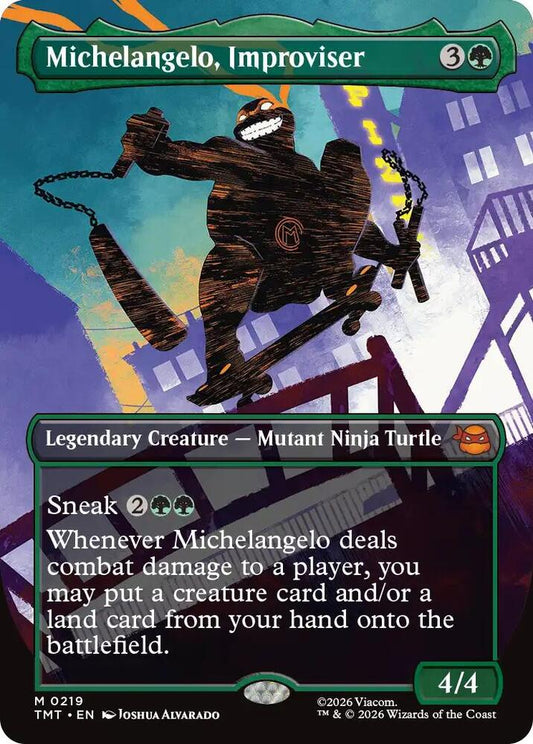 Michelangelo, Improviser - 219 - mythic