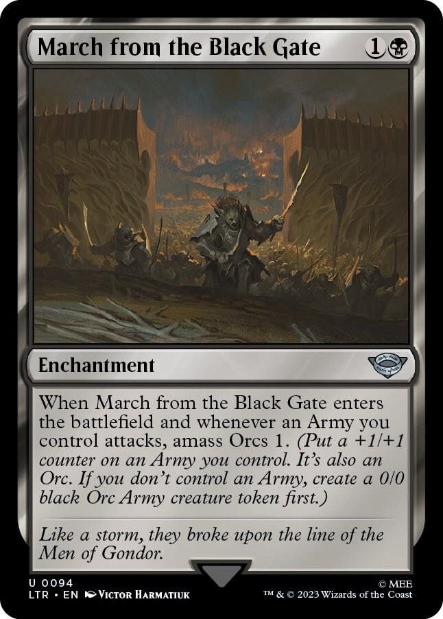 March from the Black Gate - 94 - uncommon