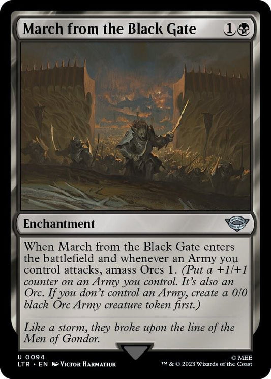 March from the Black Gate - 94 - uncommon