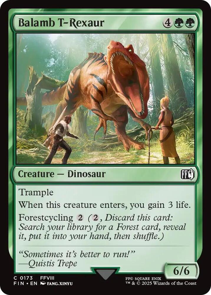 Balamb T-Rexaur - 173 - common