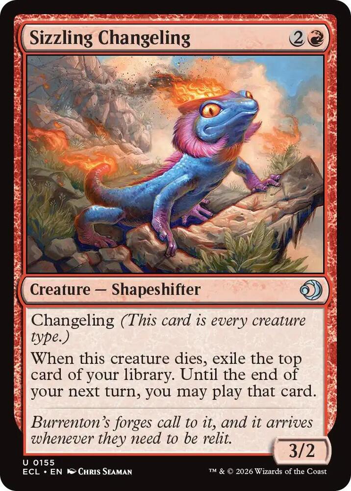 Sizzling Changeling - 155 - uncommon