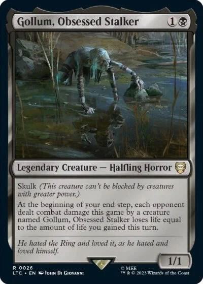 Gollum, Obsessed Stalker - 26 - rare
