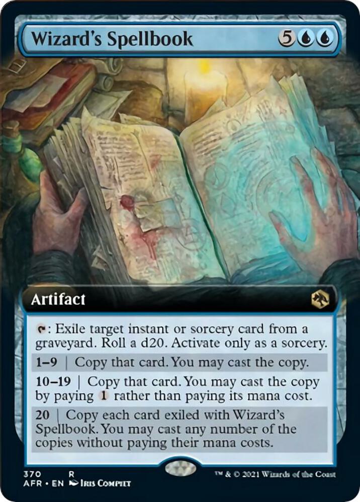 Wizard's Spellbook - 370 - rare