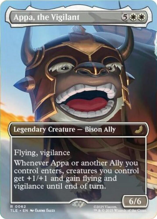 Appa, the Vigilant - 62 - rare