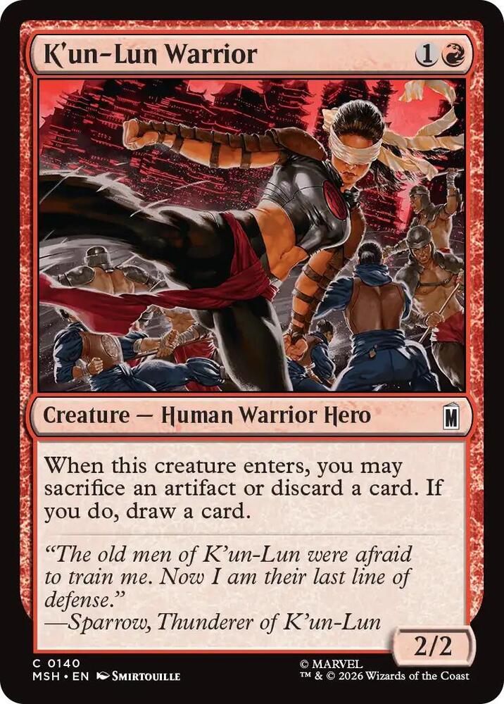 K'un-Lun Warrior - 140 - common