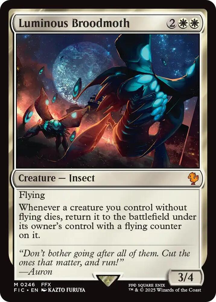 Luminous Broodmoth - 246 - mythic