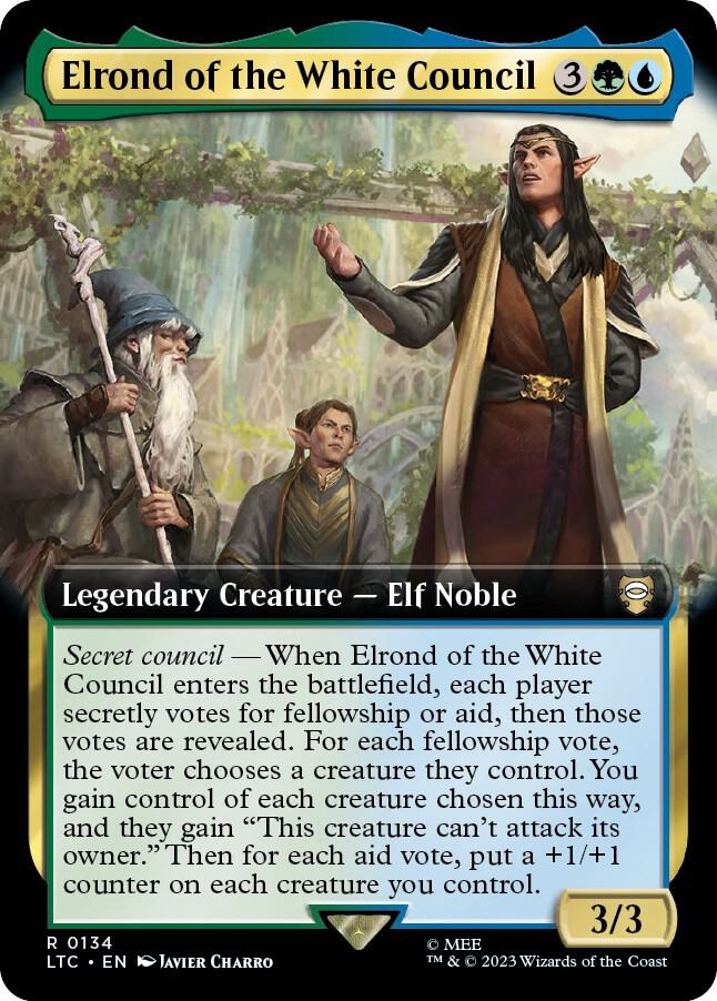 Elrond of the White Council - 134 - rare