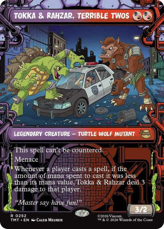 Tokka & Rahzar, Terrible Twos - 252 - rare