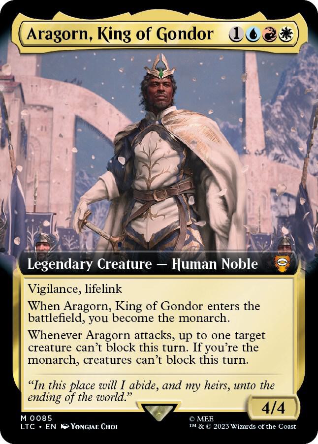 Aragorn, King of Gondor - 85 - mythic