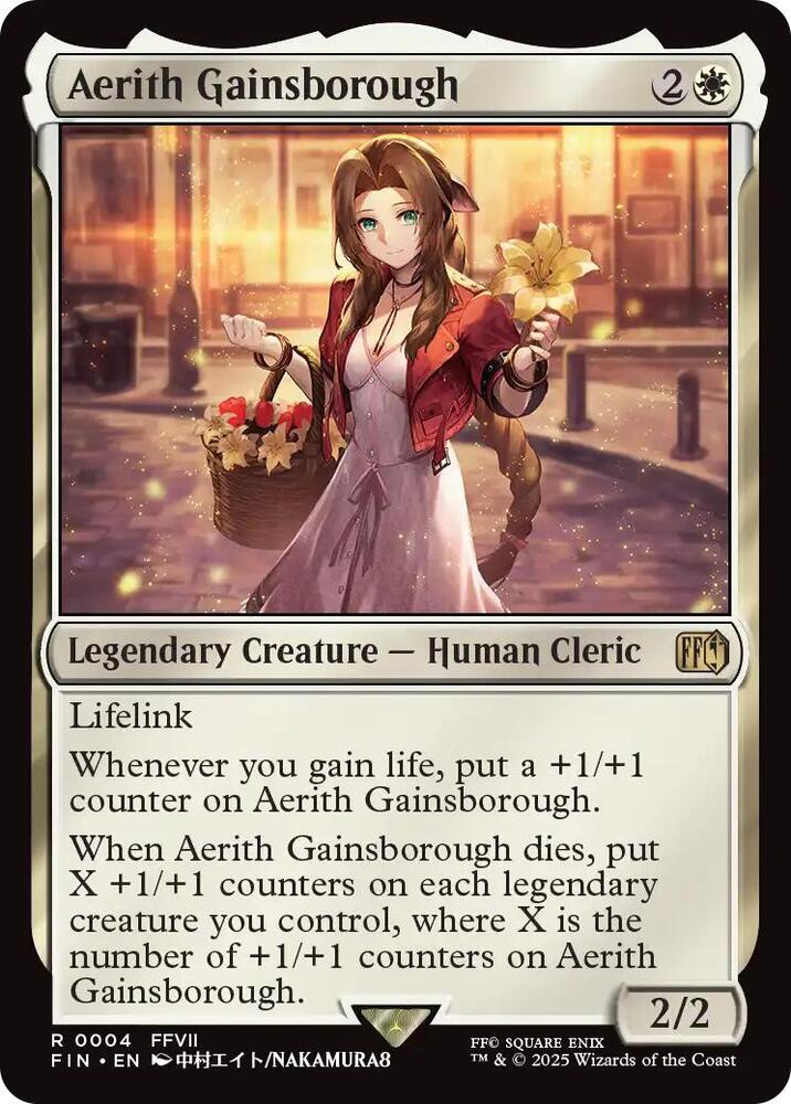 Aerith Gainsborough - 4 - rare