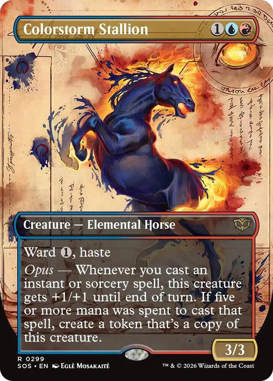 Colorstorm Stallion - 299 - rare