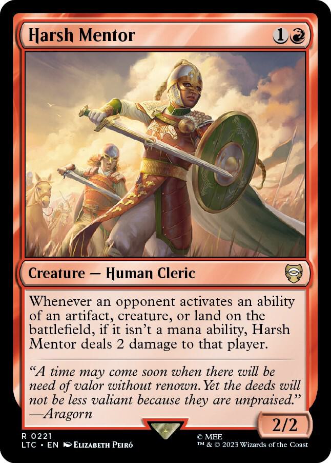 Harsh Mentor - 221 - rare