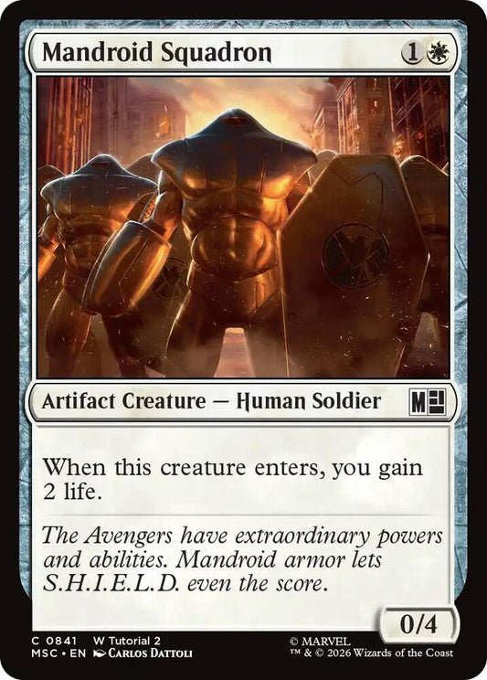 Mandroid Squadron - 841 - common
