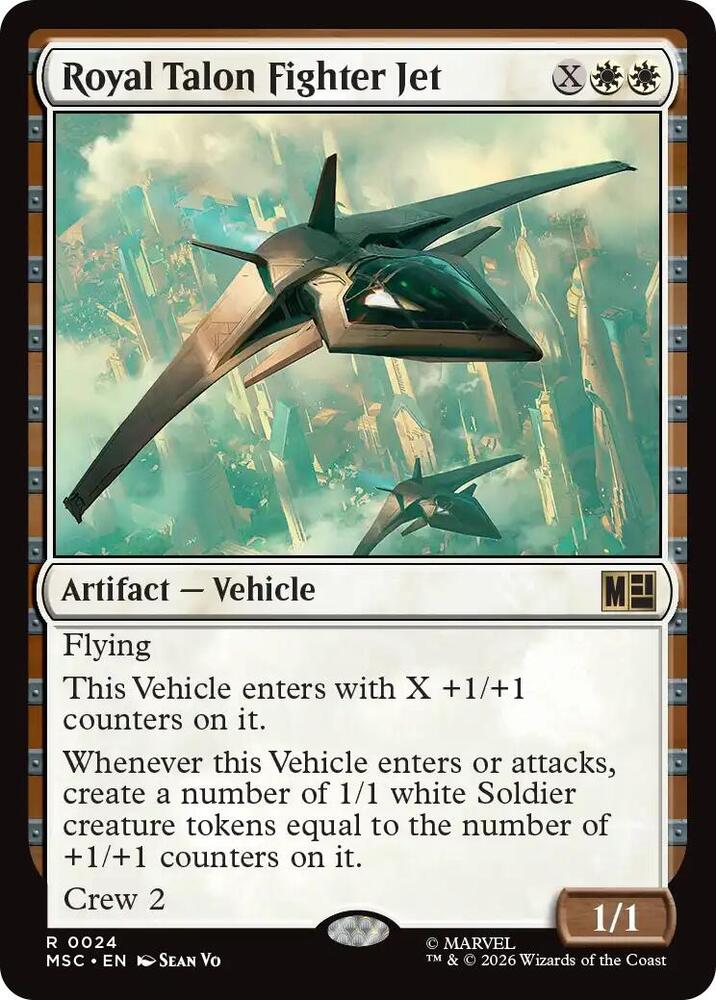 Royal Talon Fighter Jet - 24 - rare