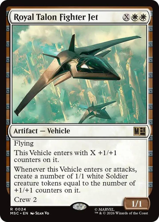 Royal Talon Fighter Jet - 24 - rare