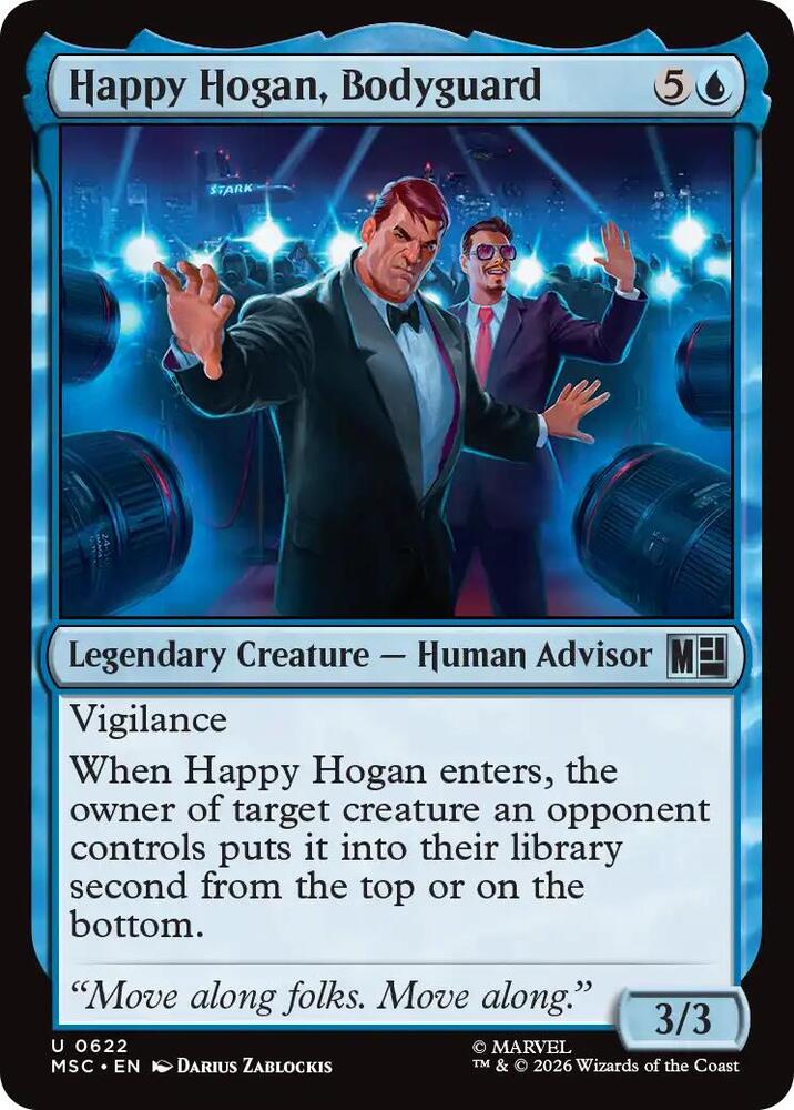 Happy Hogan, Bodyguard - 622 - uncommon