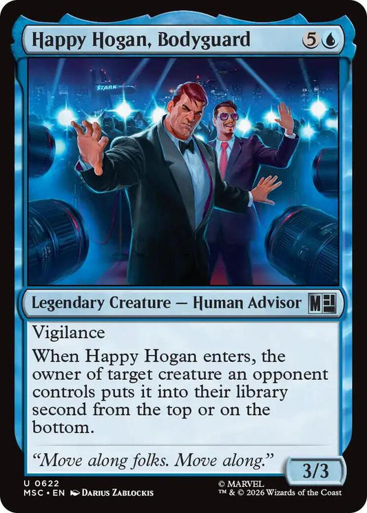 Happy Hogan, Bodyguard - 622 - uncommon
