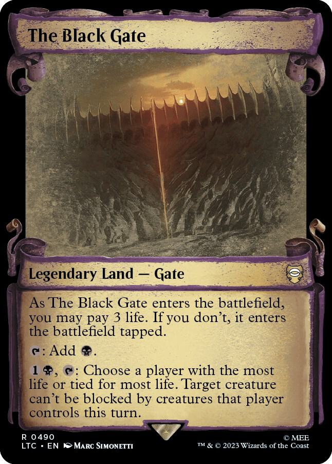 The Black Gate - 490 - rare
