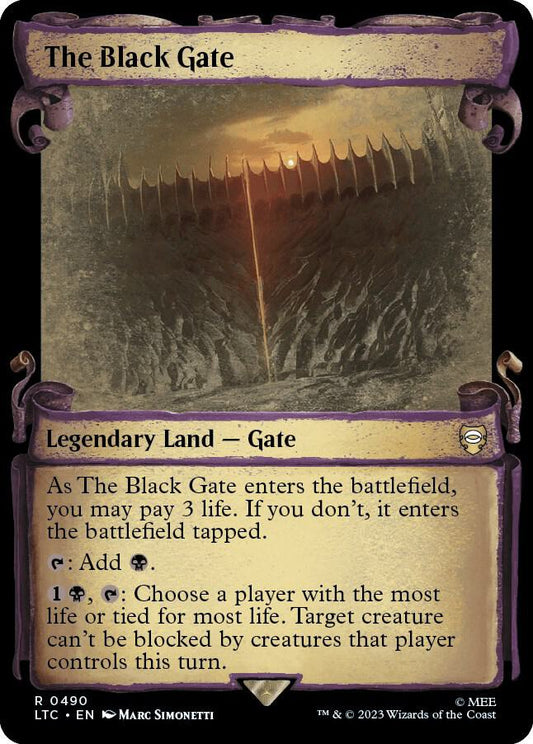 The Black Gate - 490 - rare
