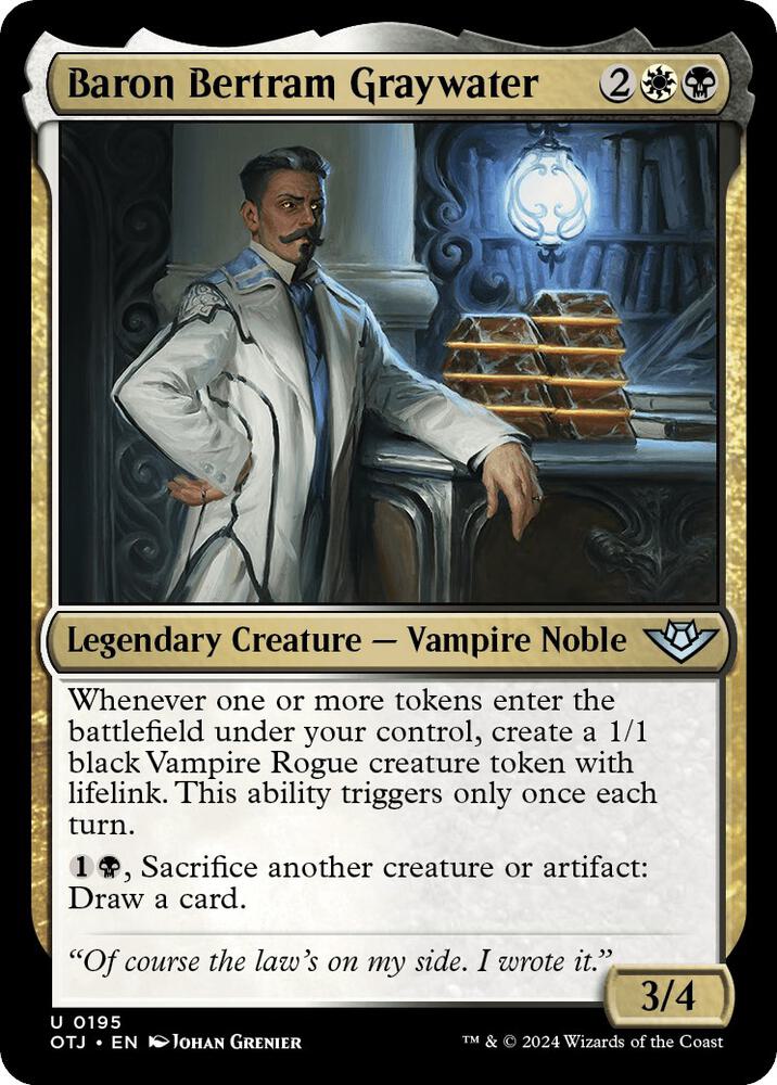 Baron Bertram Graywater - 195 - uncommon