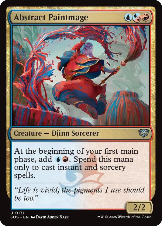 Abstract Paintmage - 171 - uncommon