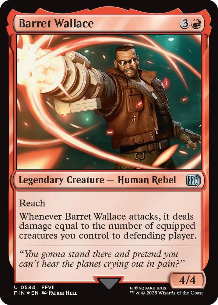 Barret Wallace - 584 - uncommon
