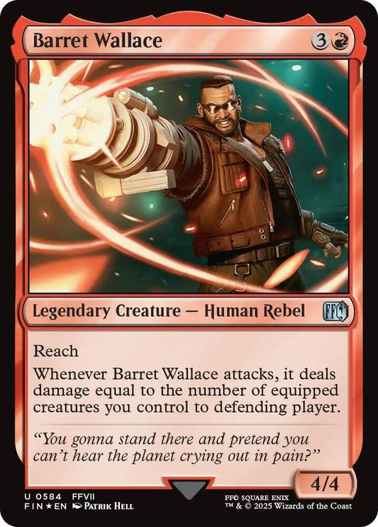 Barret Wallace - 584 - uncommon