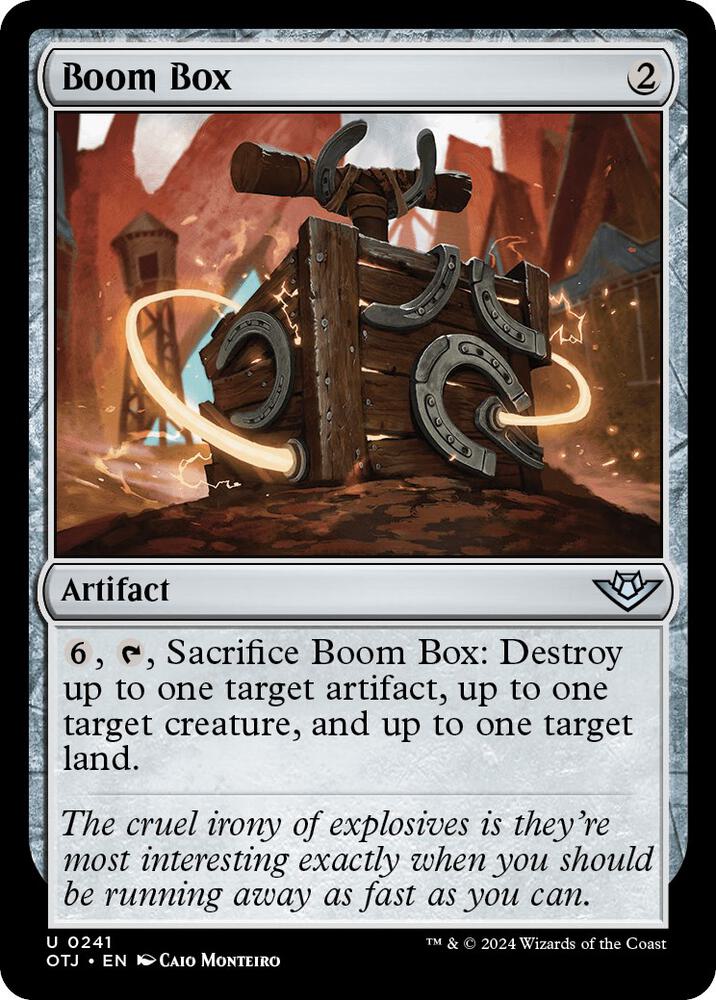 Boom Box - 241 - uncommon