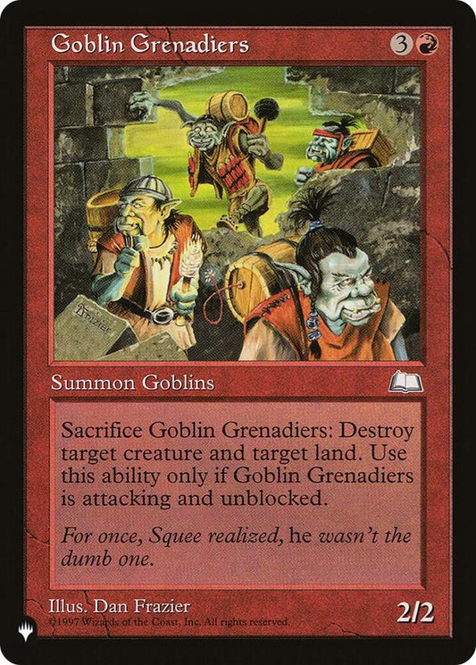 Goblin Grenadiers - WTH-104 - uncommon
