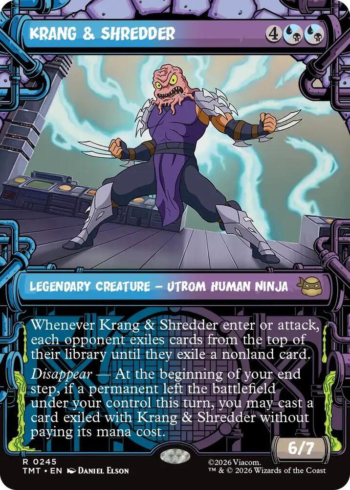 Krang & Shredder - 245 - rare