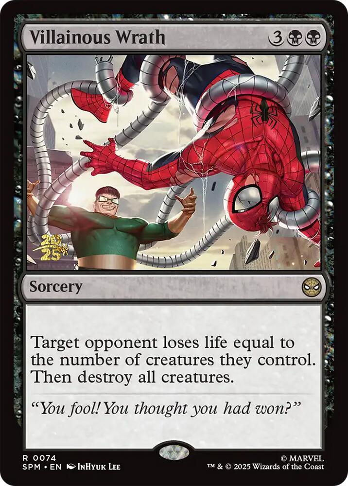 Villainous Wrath - 74s - rare