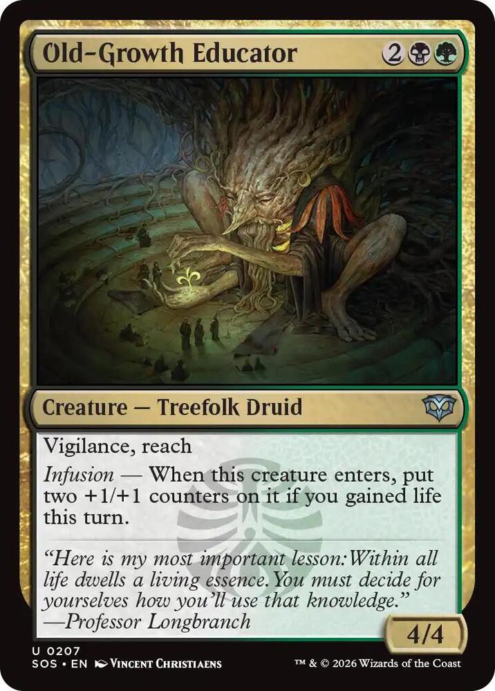 Old-Growth Educator - 207 - uncommon